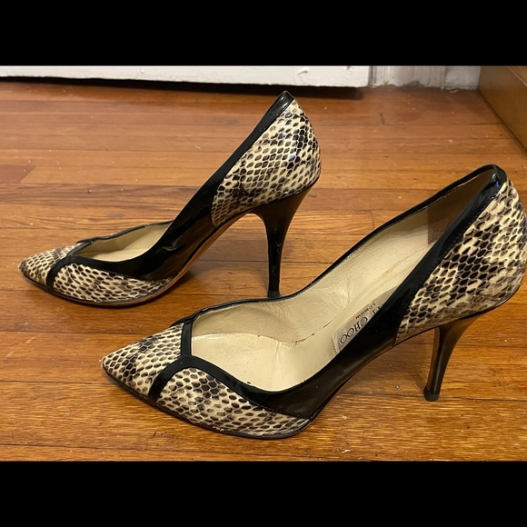 Snake Skin Jimmy Choo Pumps - 39 - Picture 2 of 10